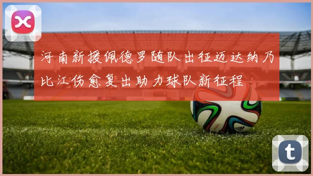 河南新援佩德罗随队出征迈达纳乃比江伤愈复出助力球队新征程