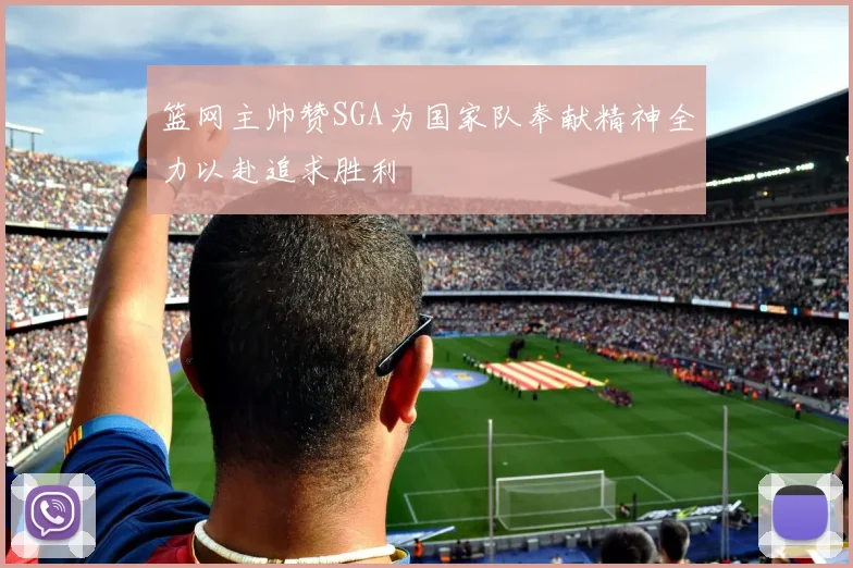 篮网主帅赞SGA为国家队奉献精神全力以赴追求胜利