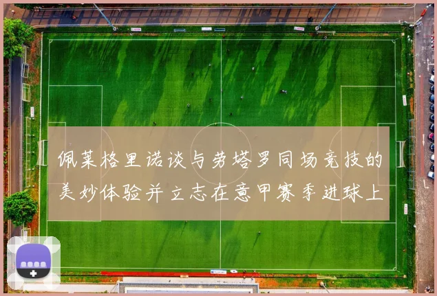 佩莱格里诺谈与劳塔罗同场竞技的美妙体验并立志在意甲赛季进球上双